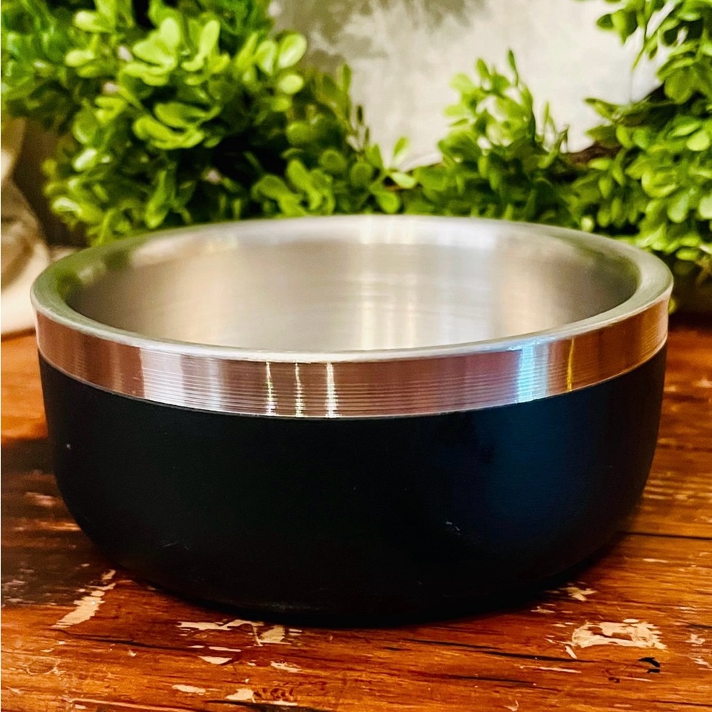 Black Insulated dog bowl - Top Paw